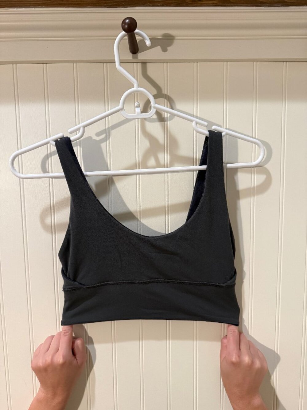 Lululemon black sports bra